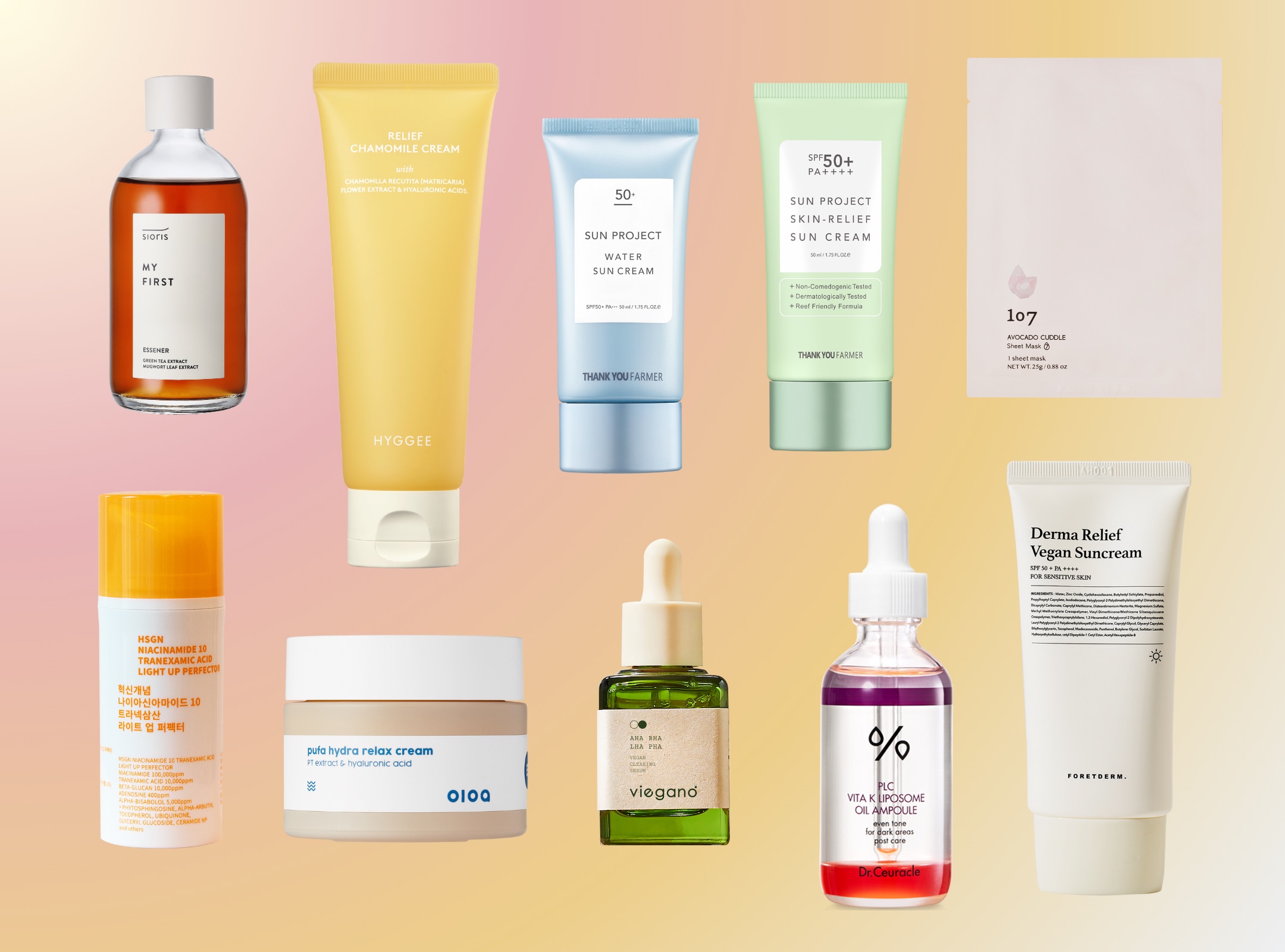 Korean Skincare Products