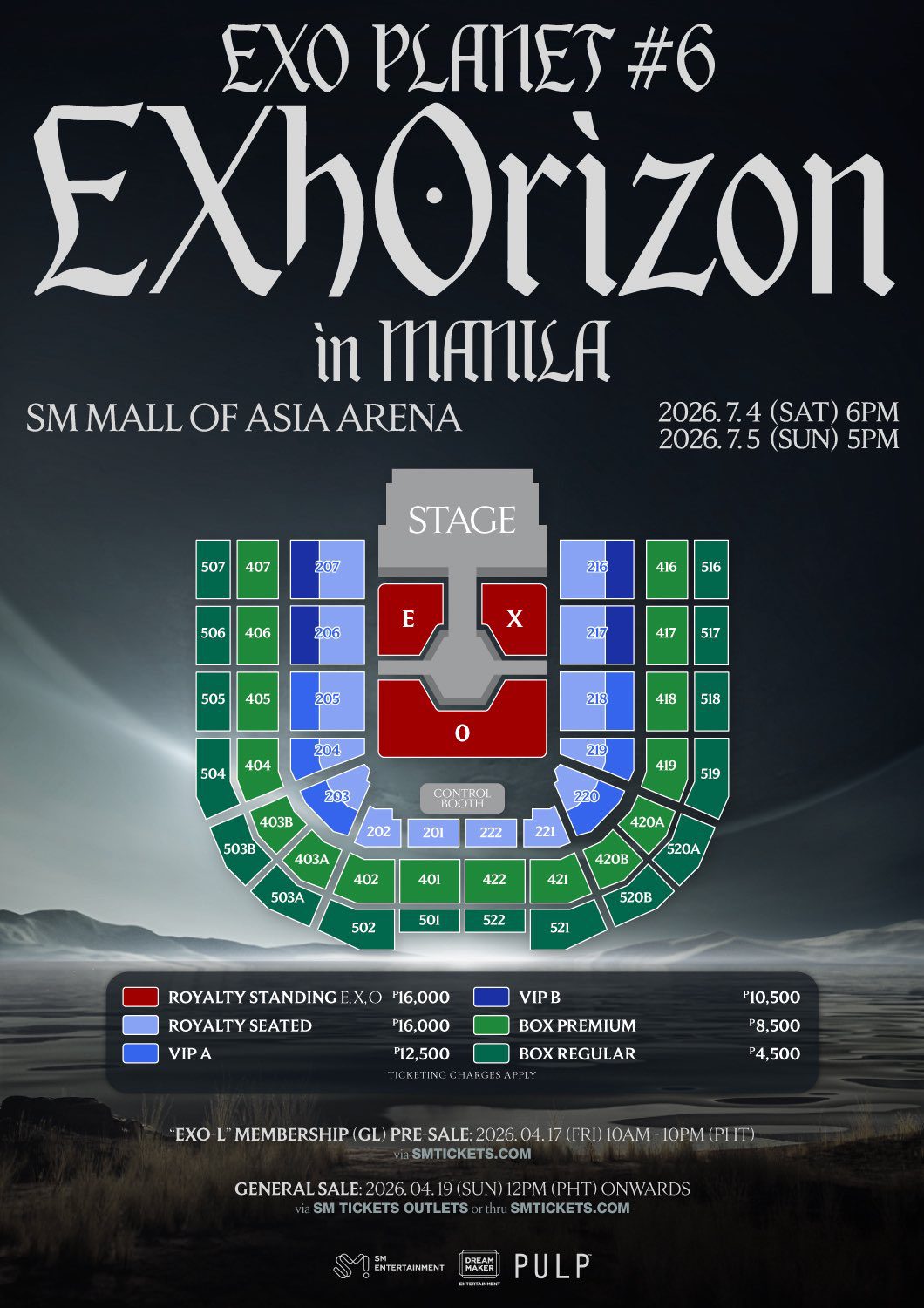 EXO PLANET #6 concerts