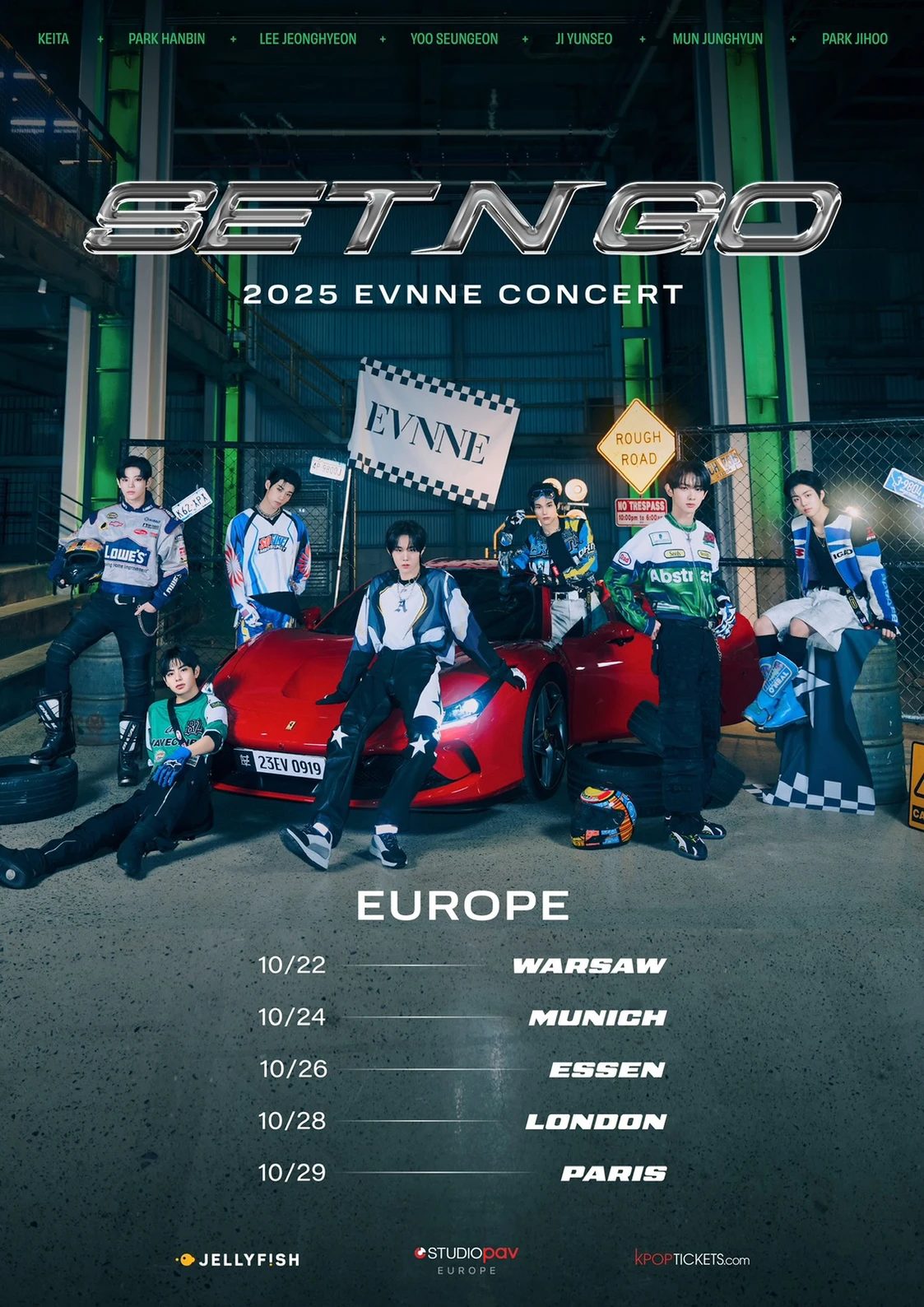 EVNNE 2026-27 Tour